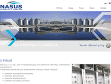 Tablet Screenshot of nasus.pl