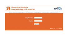 Tablet Screenshot of gddkia.nasus.pl